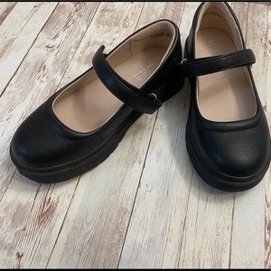 Children’s Place Black Mary Jane Shoes Girls Sz 13